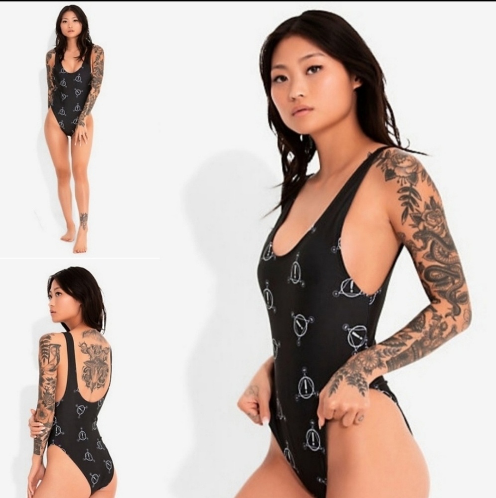 Hot Topic | Panic At The Disco One Piece Swimsuit